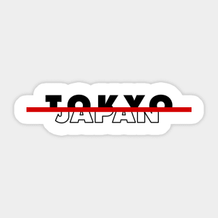 Tokyo Japan Logo Sticker